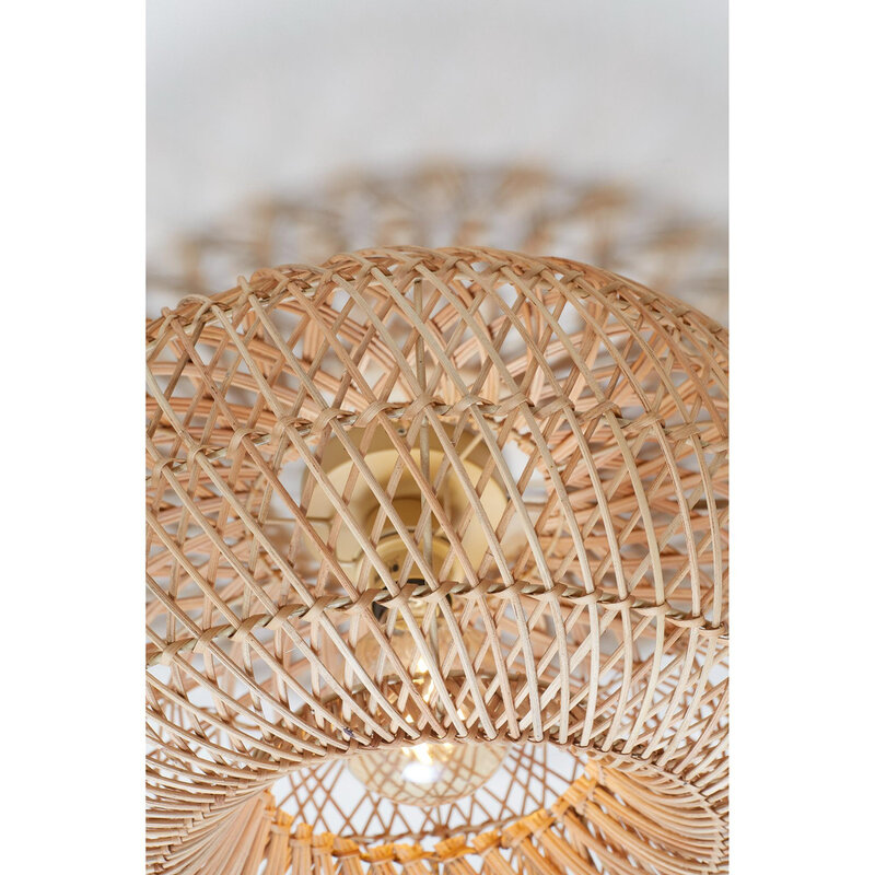 Good&Mojo-collectie Plafonniere Arizona - Naturel - Ø50cm