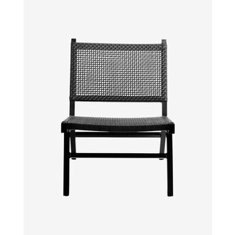 Nordal VASAI lounge chair, black