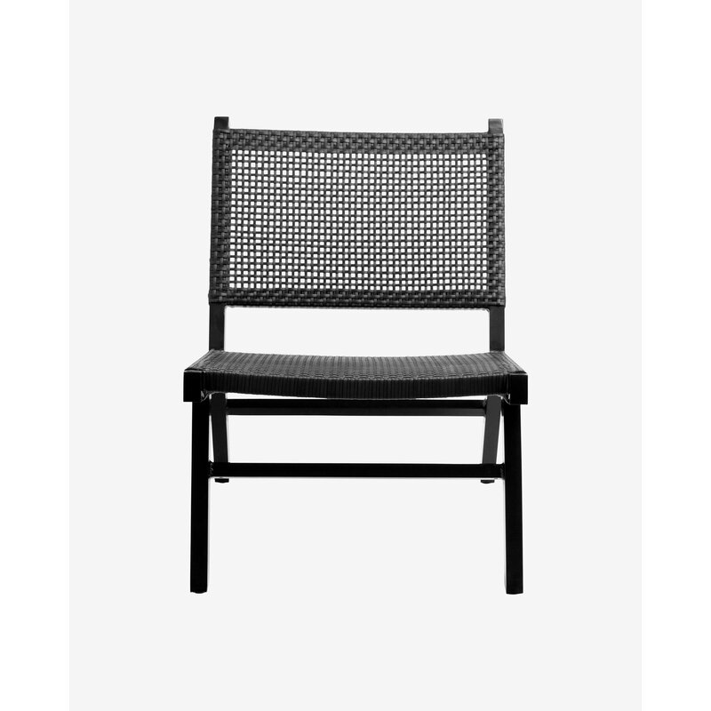 Nordal-collectie VASAI lounge chair, black