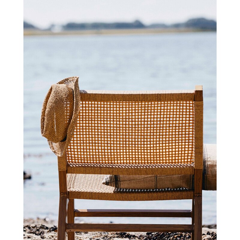 Nordal-collectie VASAI lounge chair, natural