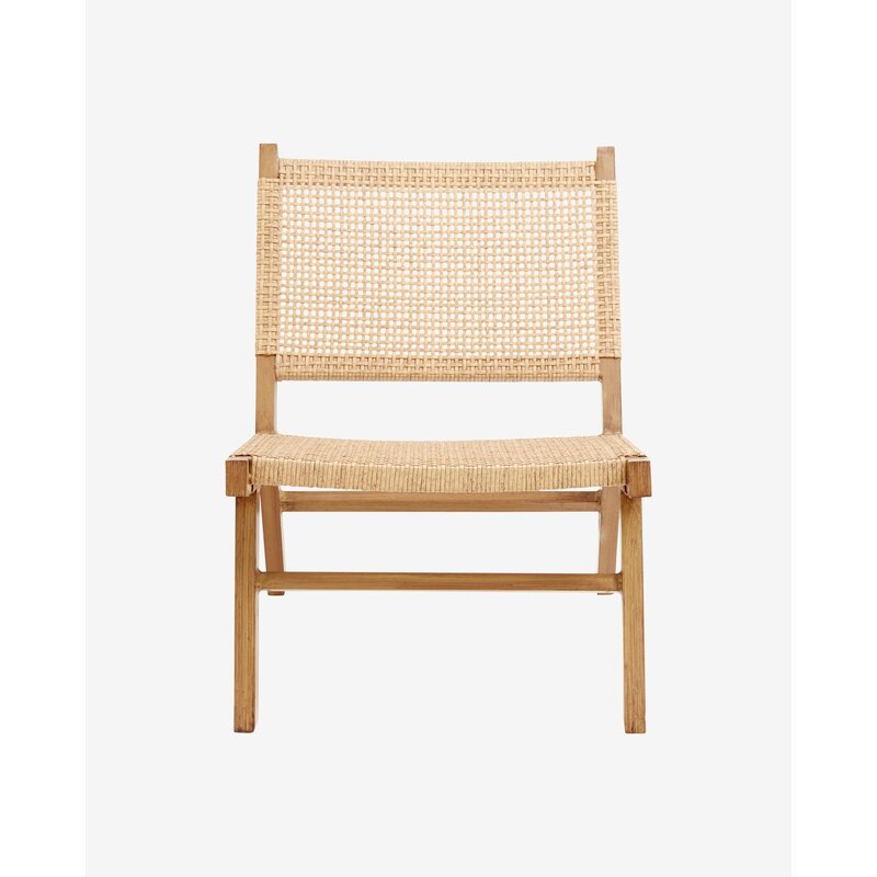 Nordal-collectie VASAI lounge chair, natural