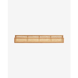 Nordal SHELFI rattan shelf, L - nature