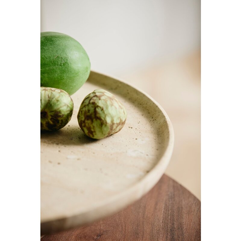 Nordal-collectie MASA tray on foot - ivory