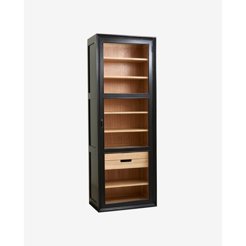 Nordal-collectie VIVA cabinet, 1 door - black