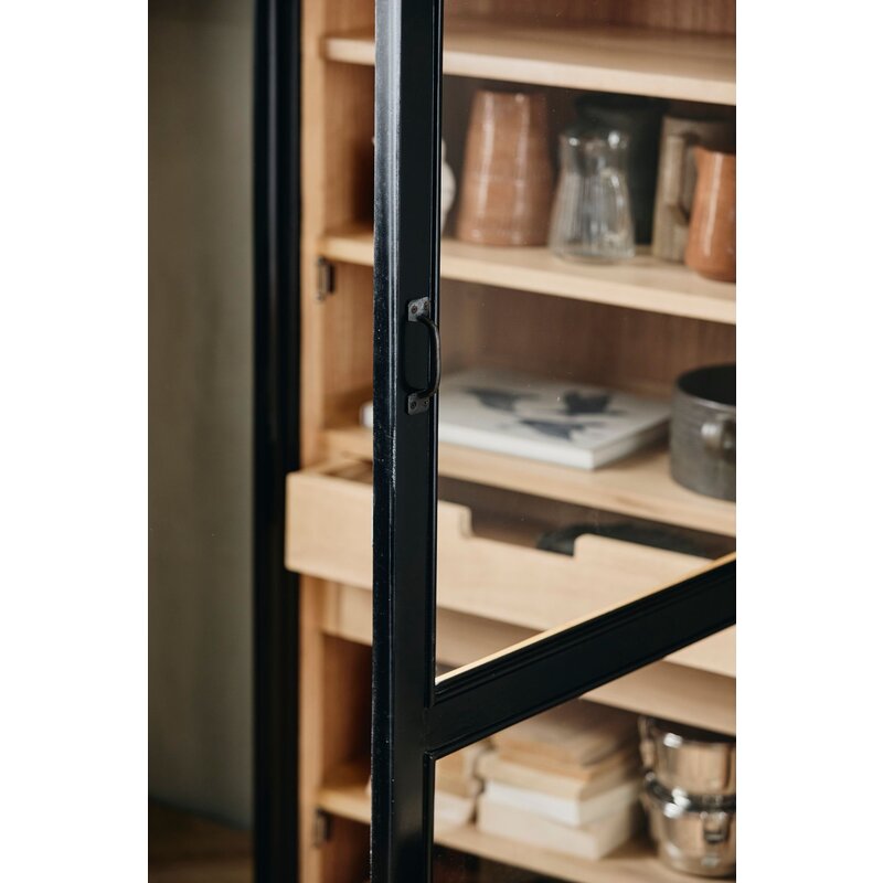 Nordal-collectie VIVA cabinet, 1 door - black