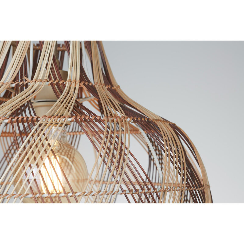 Good&Mojo-collectie Hanglamp Mendoza - Naturel - Ø40cm