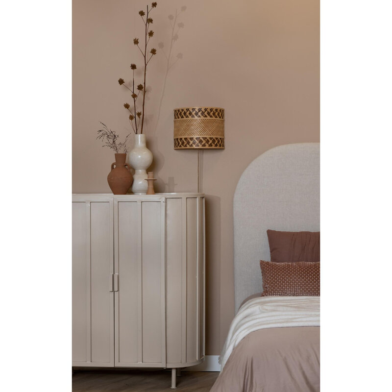 Good&Mojo-collectie Wandlamp Langkawi - Naturel/bruin - 32cm