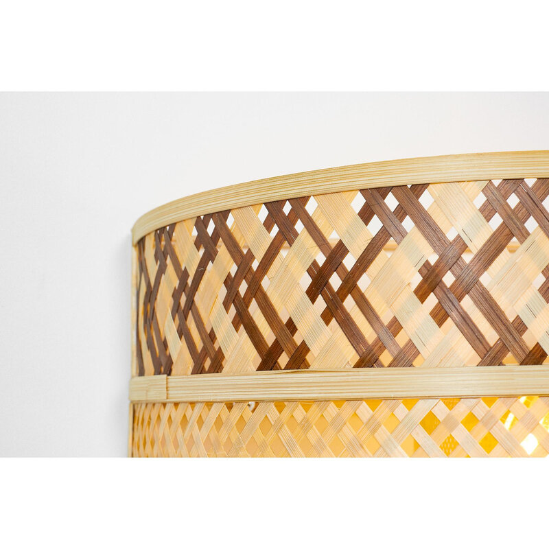 Good&Mojo-collectie Wandlamp Langkawi - Naturel/bruin - 32cm