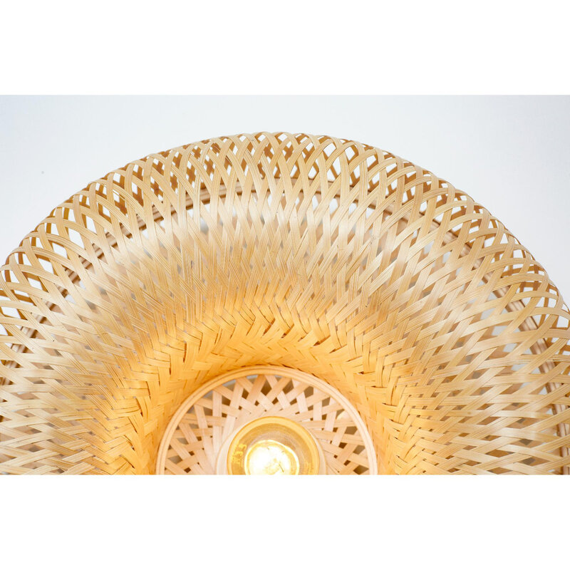 Good&Mojo-collectie Plafonniere Barbados - Naturel - Ø35cm