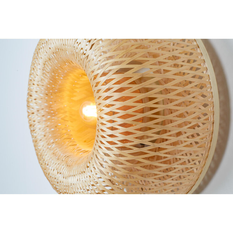 Good&Mojo-collectie Plafonniere Barbados - Naturel - Ø35cm