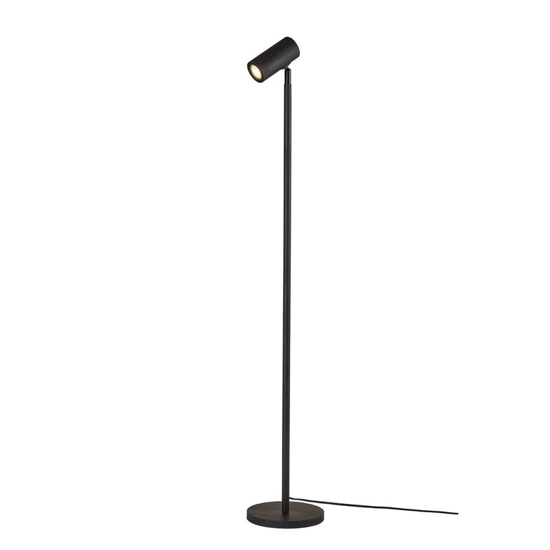 Good&Mojo-collectie Vloerlamp Java - Zwart - Ø23cm