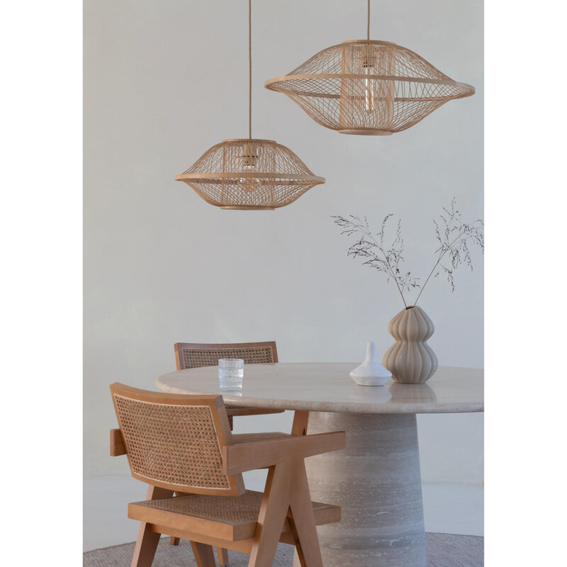 Good&Mojo-collectie Hanglamp Maui - Naturel - Ø50cm