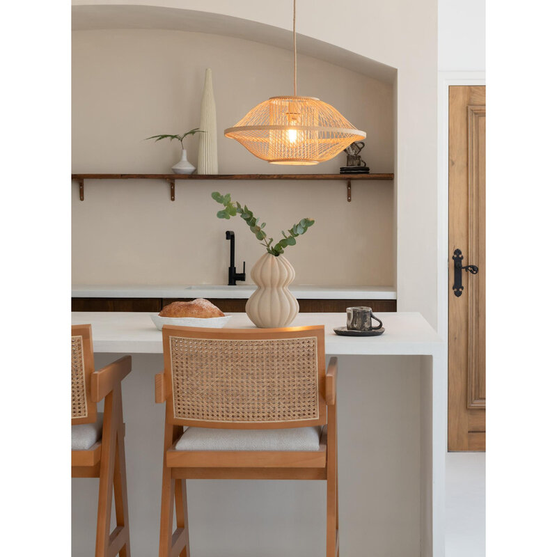 Good&Mojo-collectie Hanglamp Maui - Naturel - Ø50cm