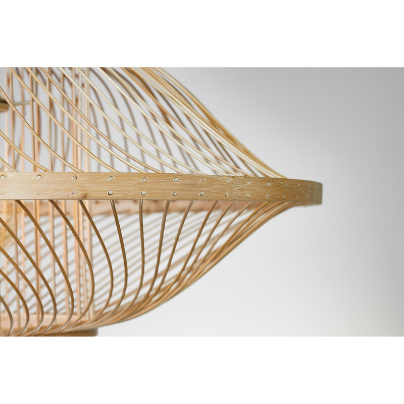Good&Mojo-collectie Hanglamp Maui - Naturel - Ø50cm