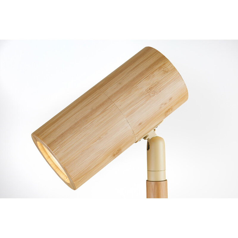 Good&Mojo-collectie Vloerlamp Java - Naturel - Ø23cm
