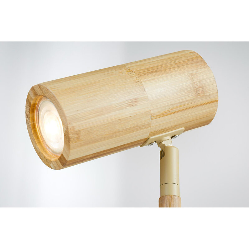 Good&Mojo-collectie Vloerlamp Java - Naturel - Ø23cm
