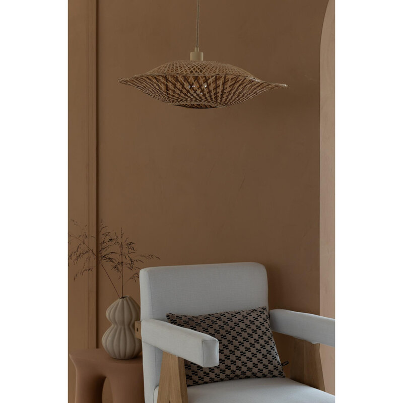 Good&Mojo-collectie Hanglamp Madura - Naturel - Ø17cm