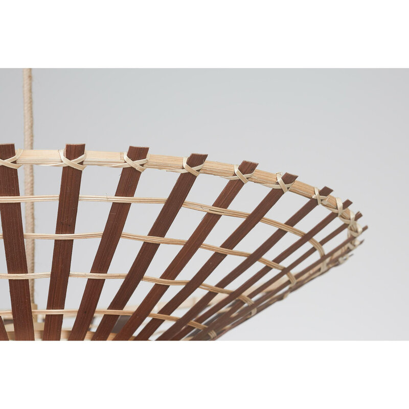Good&Mojo-collectie Hanglamp Machupicchu - bruin- Ø57cm