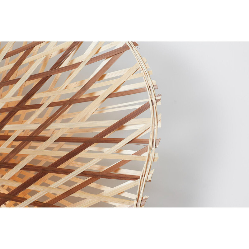 Good&Mojo-collectie Plafonniere Madura - Naturel - Ø22cm