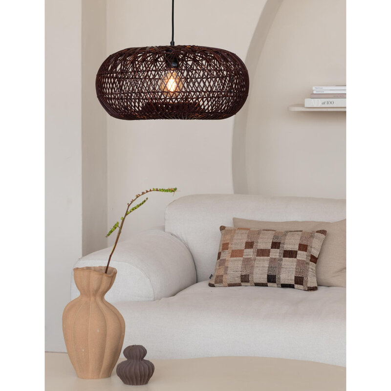 Good&Mojo-collectie Hanglamp Arizona - Bordeaux - Ø50cm