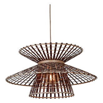 Good&Mojo Hanglamp Machupicchu - bruin- Ø57cm