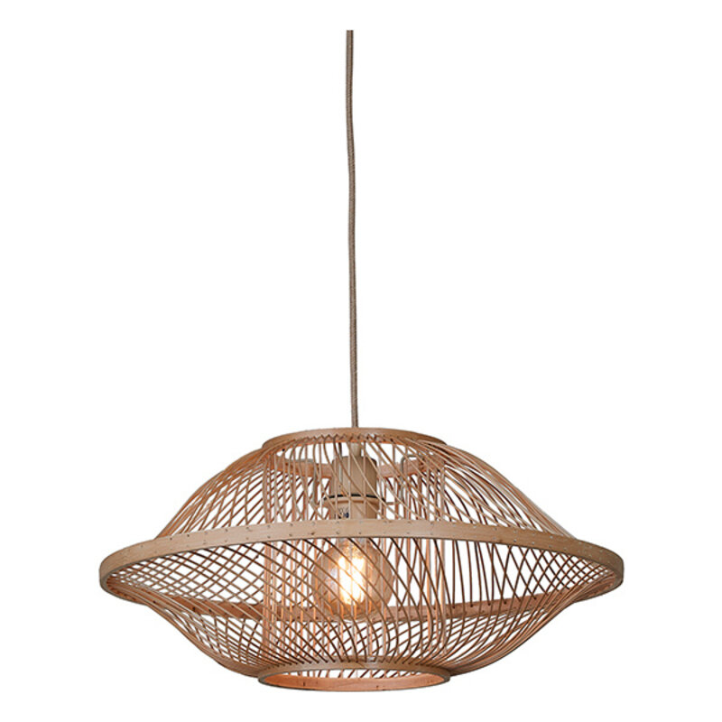 Good&Mojo-collectie Hanglamp Maui - Naturel - Ø50cm