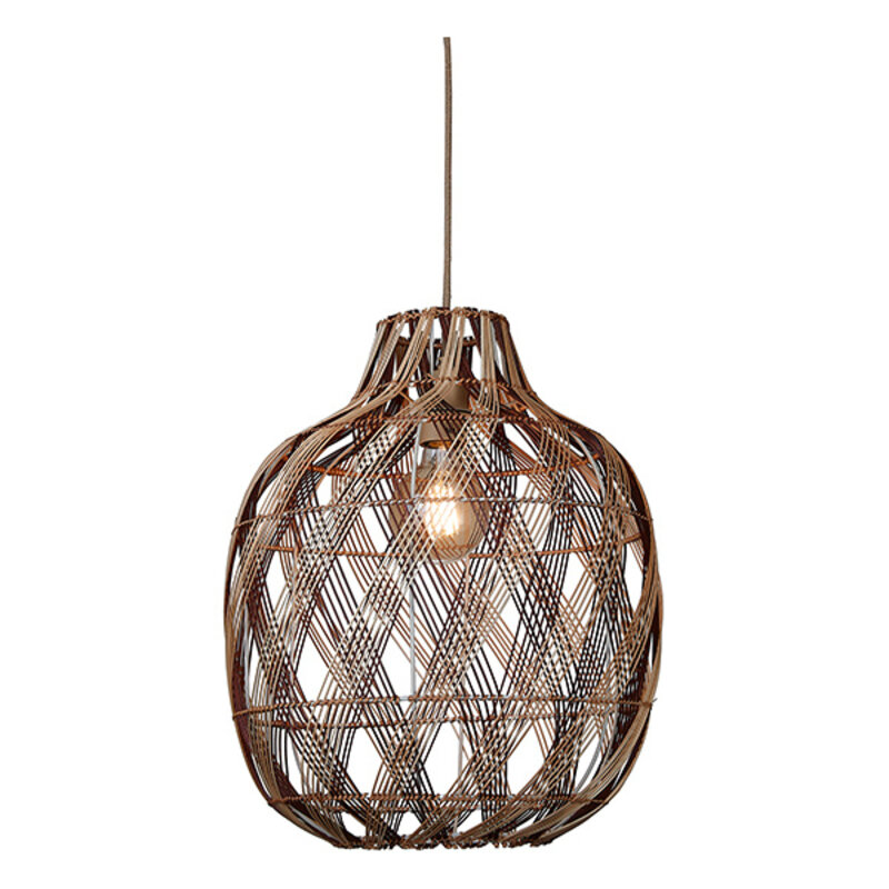 Good&Mojo-collectie Hanglamp Mendoza - Naturel - Ø40cm