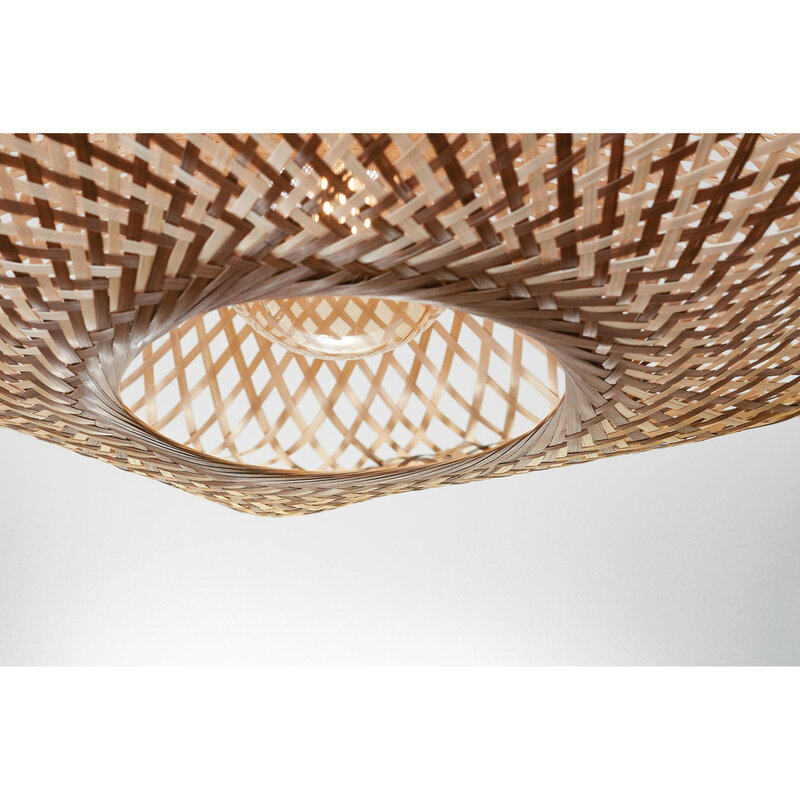 Good&Mojo-collectie Hanglamp Madura - Naturel - bruin - Ø22cm