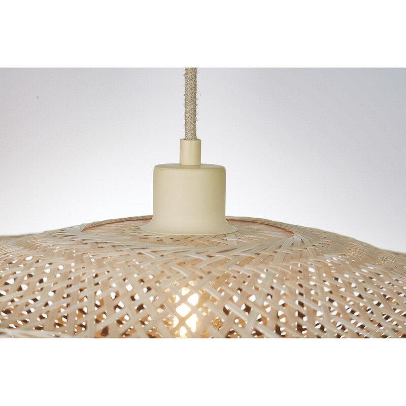 Good&Mojo-collectie Hanglamp Madura - Naturel - bruin - Ø22cm