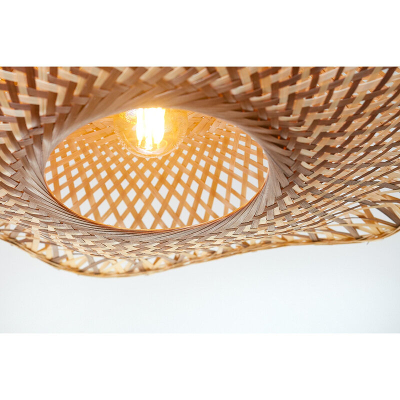 Good&Mojo-collectie Hanglamp Madura - Naturel - bruin - Ø22cm