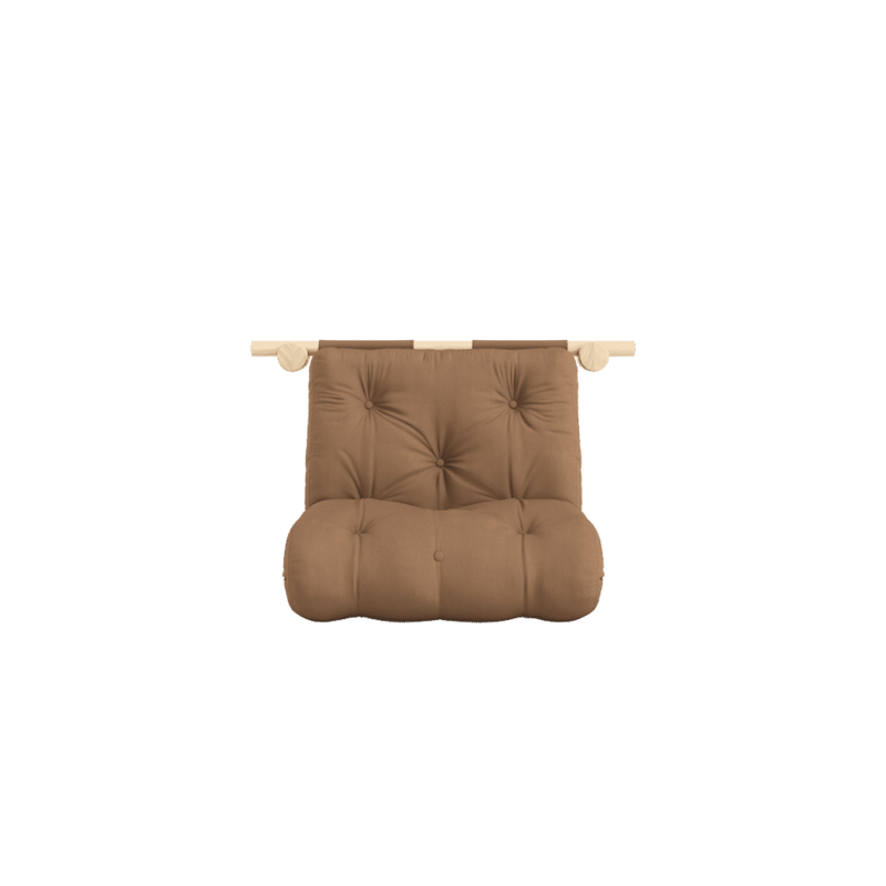 Karup Design-collectie HOOKED RAW 75 x 200 W. BRAVO MATTRESS MOCCA