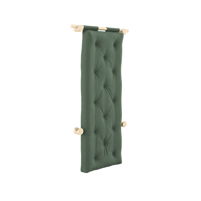 Karup Design-collectie HOOKED RAW 75 x 200 W. BRAVO MATTRESS OLIVE GREEN
