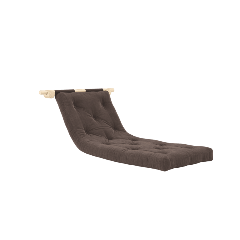 Karup Design-collectie HOOKED RAW 75 x 200 W. BRAVO MATTRESS CHOCOLATE