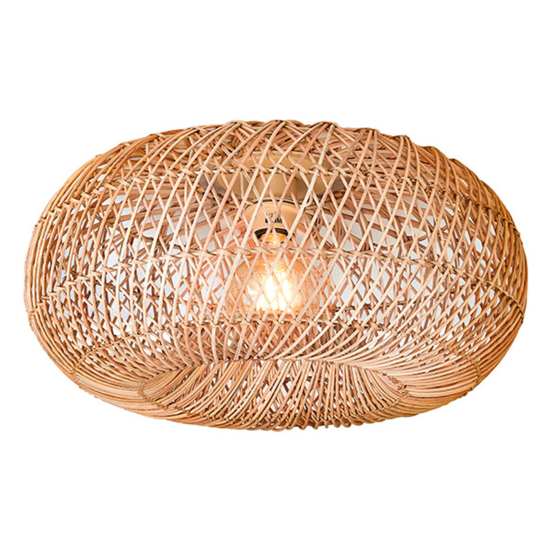 Good&Mojo-collectie Plafonniere Arizona - Naturel - Ø50cm