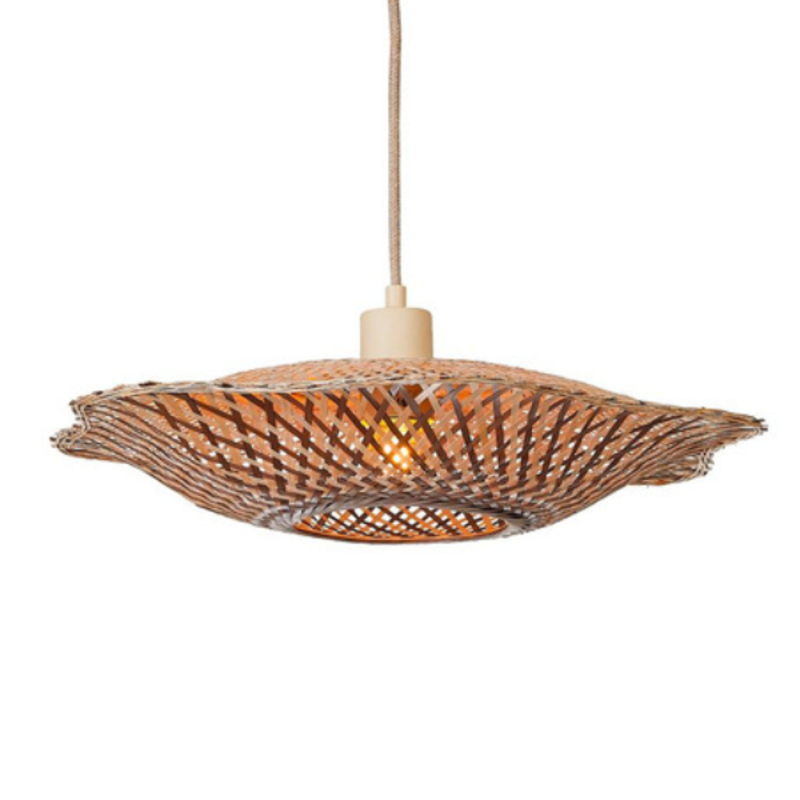 Good&Mojo-collectie Hanglamp Madura - Naturel / bruin- Ø13cm