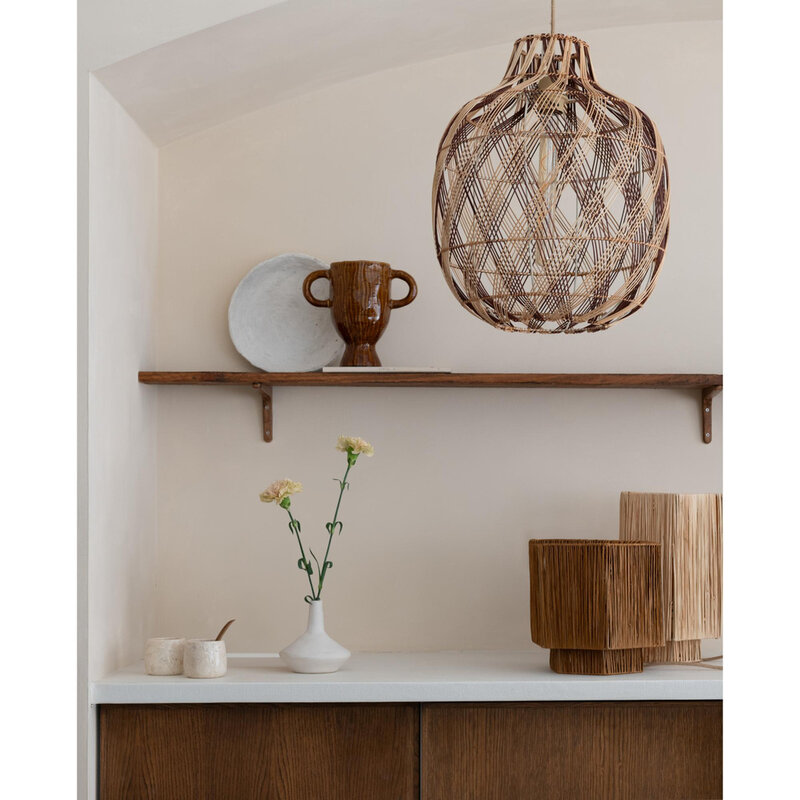 Good&Mojo-collectie Hanglamp Mendoza - Naturel - Ø40cm