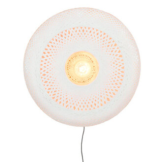 Good&Mojo Wall lamp Palawan 60x15cm nat./white, L - b keuze