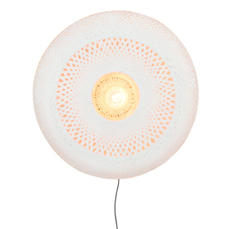 Good&Mojo-collectie Wall lamp Palawan 60x15cm nat./white, L
