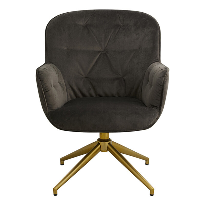 Nordal-collectie LEA office chair, velvet
