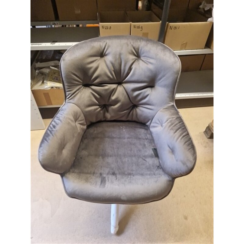 Nordal-collectie LEA office chair, velvet