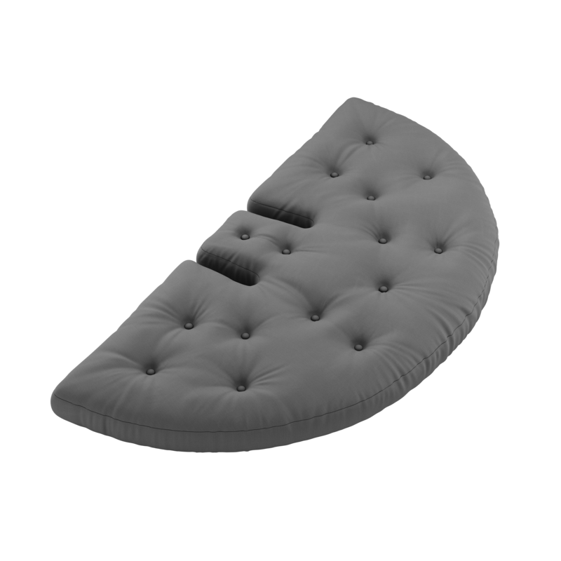 Karup Design-collectie NIDO OUT lounge chair Dark Grey