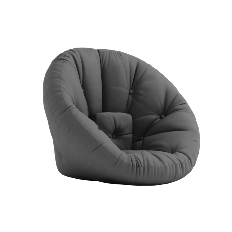 Karup Design-collectie NIDO OUT lounge chair Dark Grey
