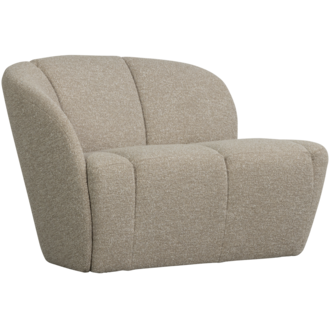 WOOOD Mojo 2-Zits Bankje Links Boucle Beige Melange