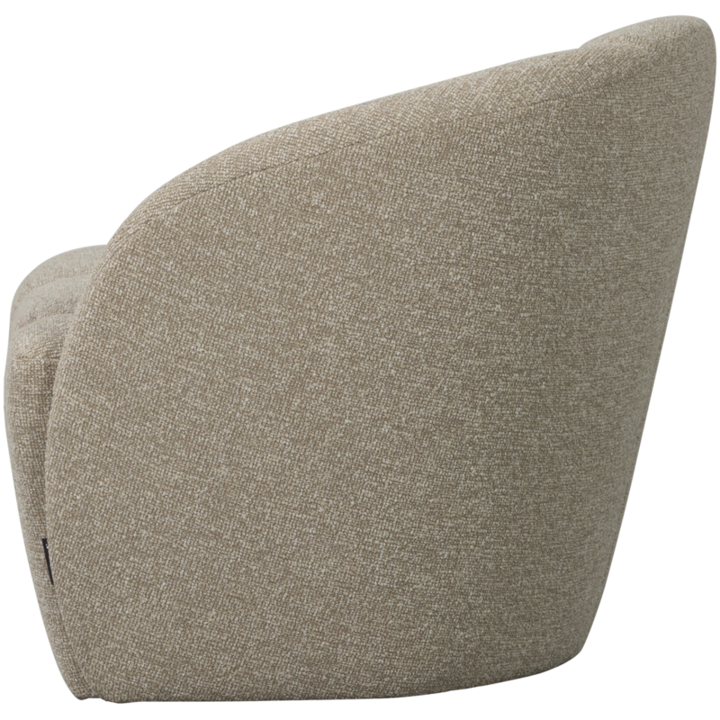 WOOOD-collectie Mojo 2-Zits Bankje Rechts Boucle Beige Melange