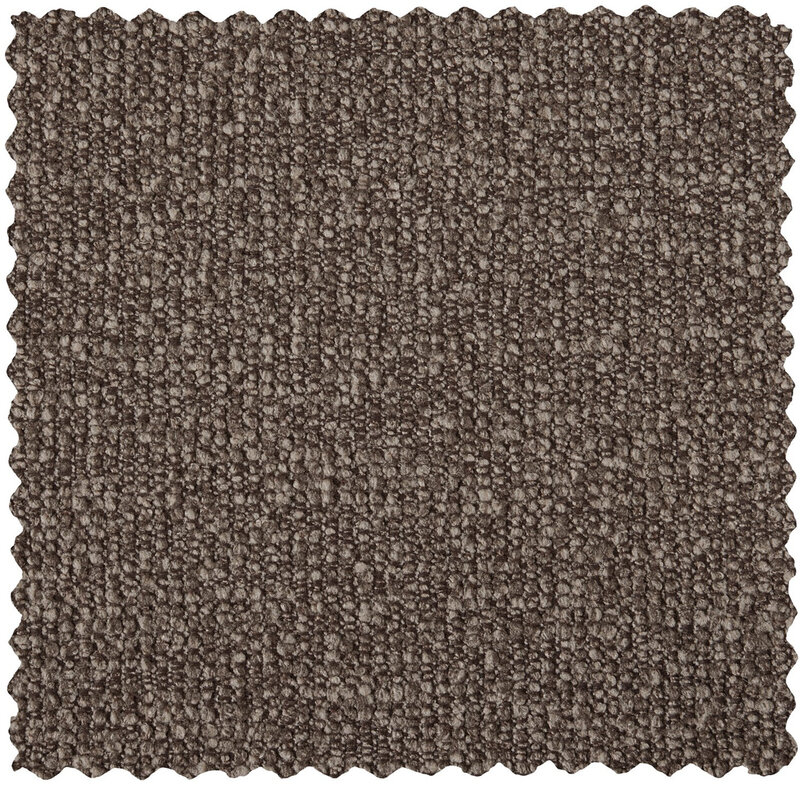 WOOOD-collectie Mojo 2-Zits Bankje Links Boucle Bruin Melange