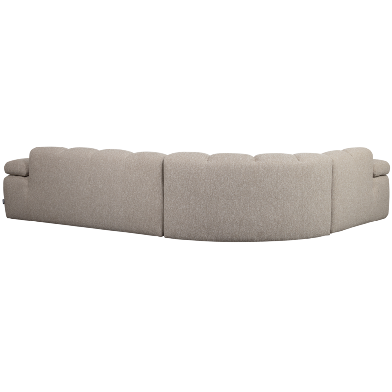 WOOOD-collectie Mojo Hoekbank Links Boucle Beige Melange