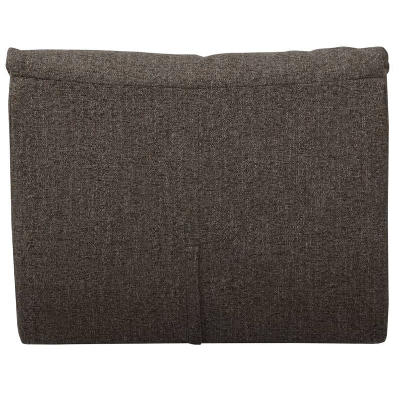 WOOOD-collectie Baggy 1-Zits Geweven Stof Warmgrijs Melange