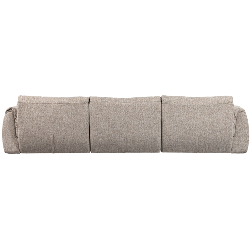 WOOOD-collectie Baggy 3-Zits Bank Geweven Stof Naturel Melange