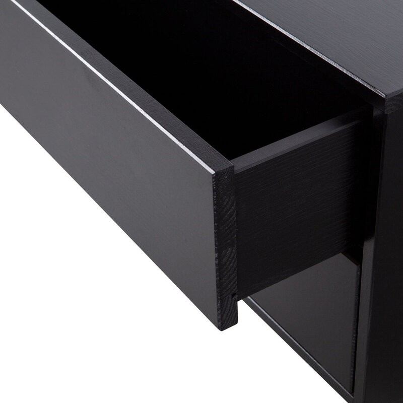 WOOOD-collectie FINCA TV MEUBEL 100CM GRENEN DIEPZWART [fsc]