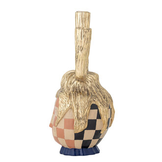 Bloomingville Medusa Candle Holder, Gold, Polyresin